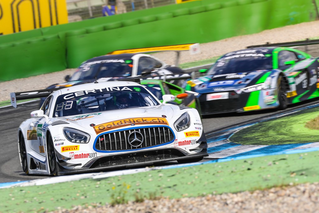 For anden gang i år kørte Nicolai Sylvest sig til en podieplads i ADAC GT Masters
(Foto: Axel Weichert)
